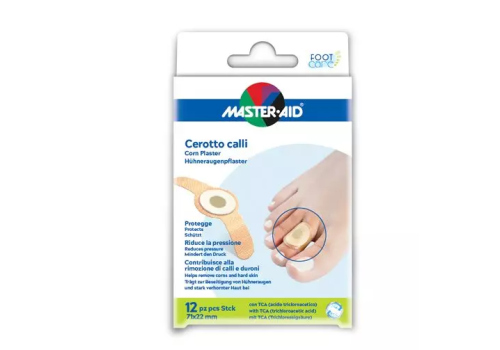 Master Aid Foot Care cerotti callifughi 71 x 22 mm 12 pezzi
