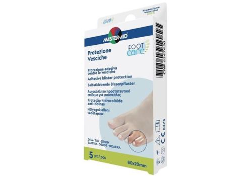 Foot Care cerotti per dita protezione vesciche 60 x 20mm 5 pezzi