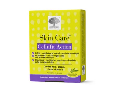 Skin Care Cellufit Action integratore per il metabolismo dei lipidi e la regolazione dell'attività ormonale 60 compresse