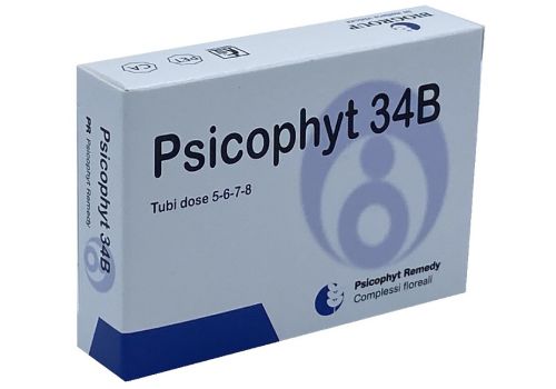 Psicophyt Remedy 34B complessi floreali 4 tubi dose