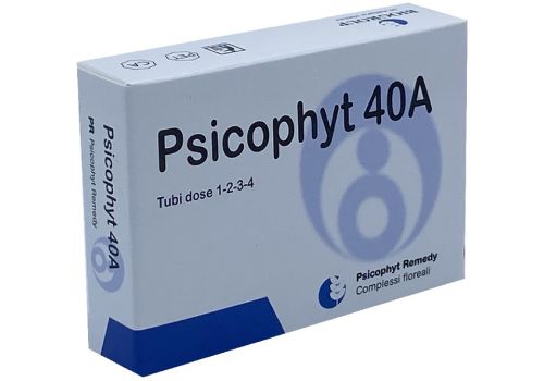 Psicophyt Remedy 40A complessi floreali 4 tubi dose
