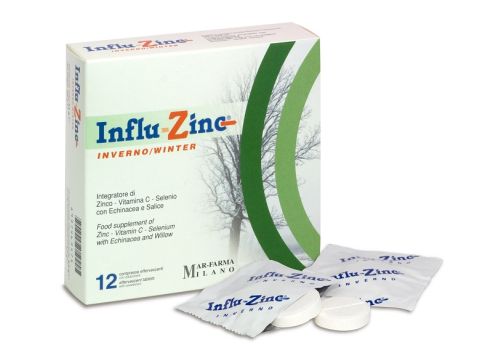 Influ-Zinc Inverno integratore per i malanni stagionali 12 compresse