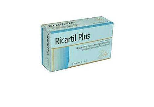 Ricartil Plus integratore per il benessere di ossa e cartilagini 40 compresse