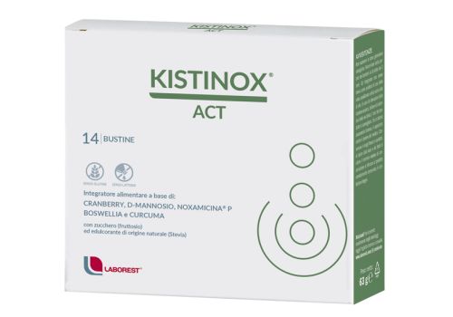 Kistinox Act integratore per la funzionalità del tratto urinario 14 bustine