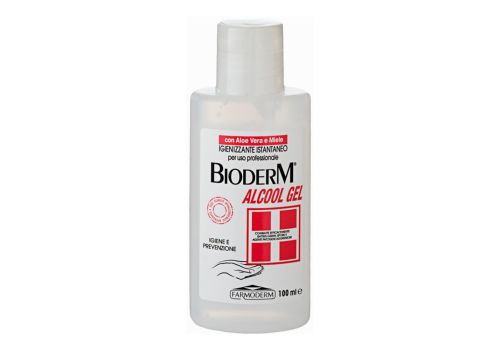 Bioderm Alcool gel igienizzante istantaneo per uso professionale 100ml
