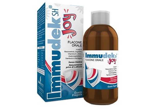 Immudek SH Joi gusto fragola integratore per il sistema immunitario sciroppo 200ml