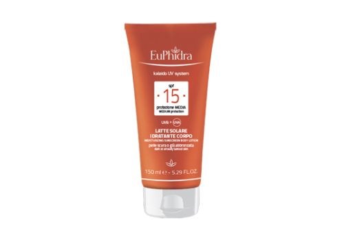 Euphidra spf15 latte solare per il corpo 150ml