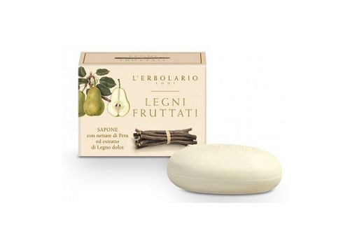 L'Erbolario legni fruttati sapone delicato profumato 100 grammi