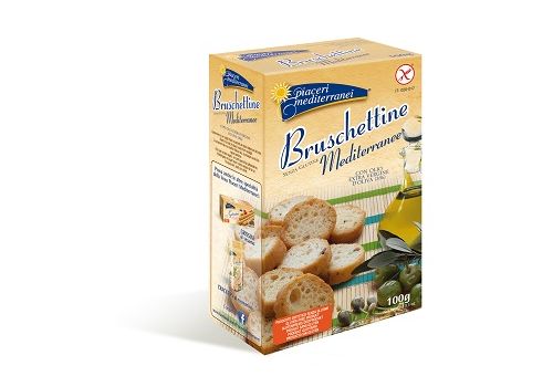 Piaceri Mediterranei bruschettine senza glutine 100 grammi