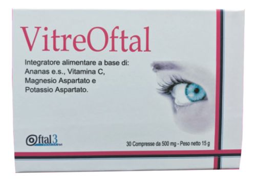 Vitreoftal integratore per la funzione visiva 30 compresse