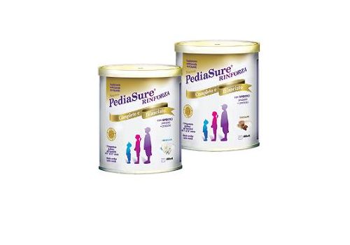 Pediasure Rinforza integratore per il recupero fisico e la crescita dei bambini gusto vaniglia 400 grammi