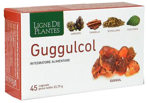 Guggulcol integratore per il controllo del peso 45 capsule