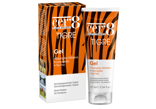 Cer'8 Tighe gel repellente antizanzare 75ml