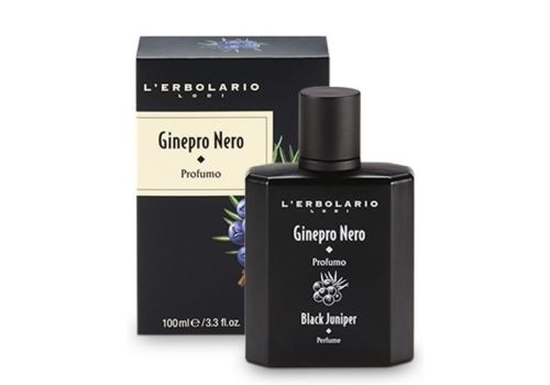 L'Erbolario ginepro nero profumo uomo natural spray 100ml