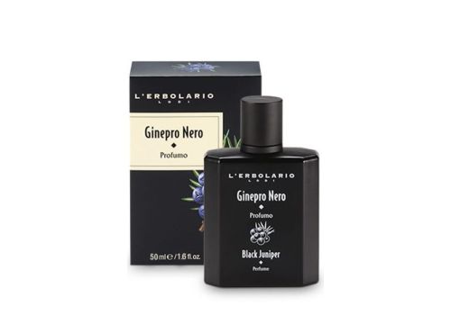L'Erbolario ginepro nero profumo uomo natural spray 50ml