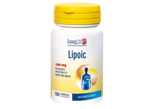 Lipoic integratore per il supporto metabolico 100 capsule 