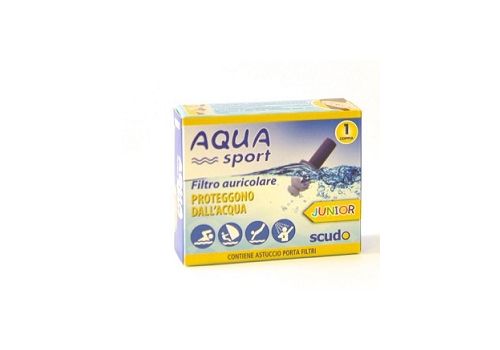 Aqua Sport Scudo filtro auricolare protettivo per l'acqua 1 paio