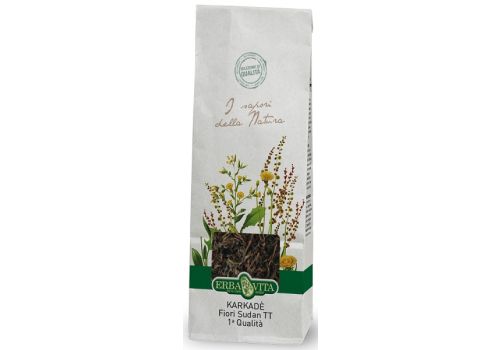 Erba Vita Karkadè fiori del Sudan taglio tisana 100 grammi