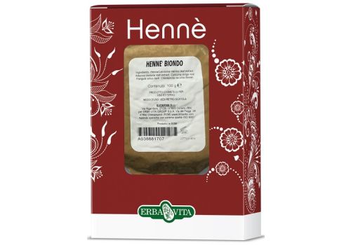 Hennè colore capelli biondo 100 grammi