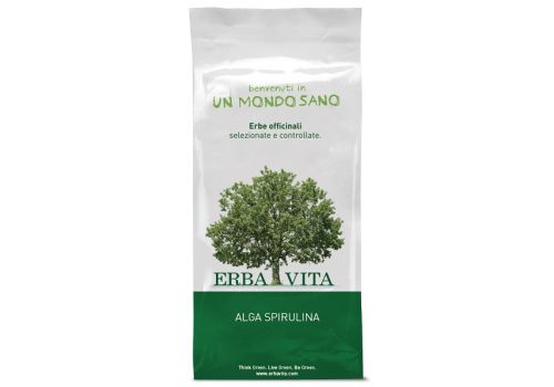 Spirulina Alga in polvere integratore ricostituente 100 grammi.