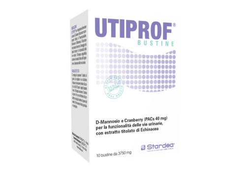 Utiprof integratore per la funzionalità delle vie urinarie 10 bustine