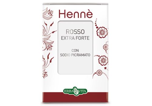 Hennè colore capelli rosso extra forte 100 grammi