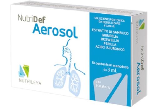 Nutridef aerosol per il benessere delle vie aeree 10 fiale x 3ml
