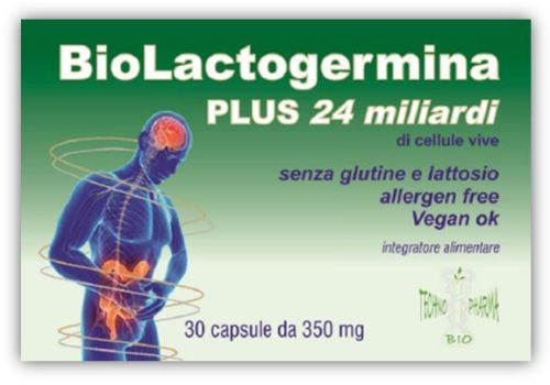 Biolactogermina Plus 24 miliardi integratore di fermenti lattici  30 capsule