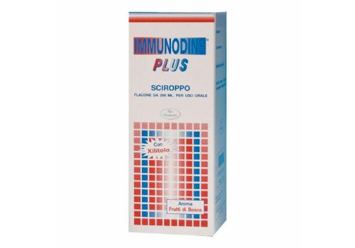 Immunodine Plus integratore per il sistema immunitario soluzione orale 200ml