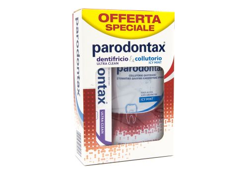 PARODONTAX DENTIFRICIO ULTRA CLEAN 75ML+COLLUTORIO 200ML