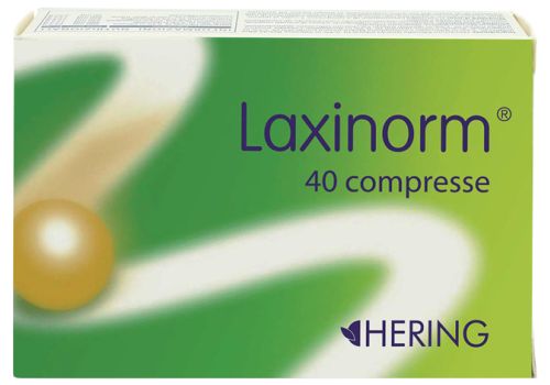 Laxinorm integratore per la regolarità del transito intestinale 40 compresse