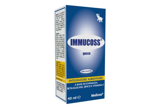 Immucoss integratore per le difese dell'organismo gocce orali 40ml