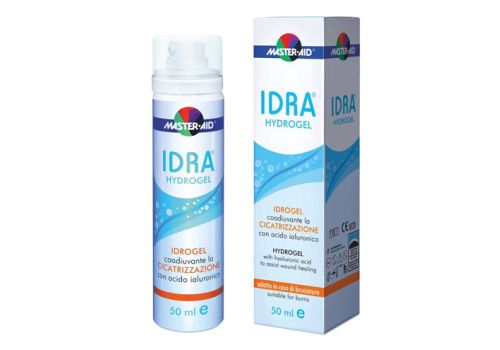 Master-aid idra hydrogel coadiuvante la cicatrizzazione con acido ialuronico 50ml