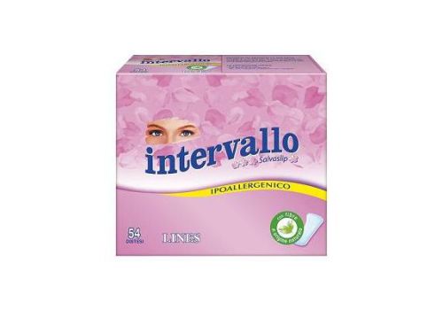 Lines Intervallo salvaslip disteso per pelle sensibile 54 pezzi