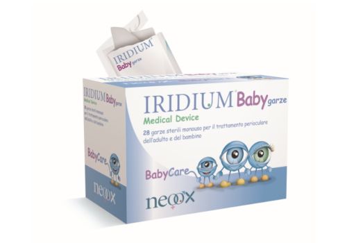 IRIDIUM BABY GARZE OCULARI 28PZ
