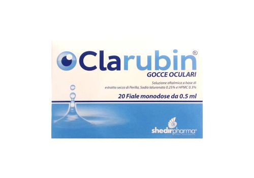 CLARUBIN GOCCE OCULARI 20 FLACONCINI MONODOSE
