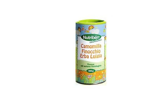 Nutriben tisana camomilla finocchio erba luigia 200 grammi