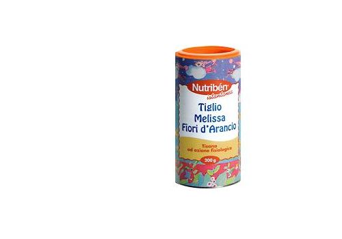 Nutriben tisana tiglio melissa fiori d' arancio 200 grammi