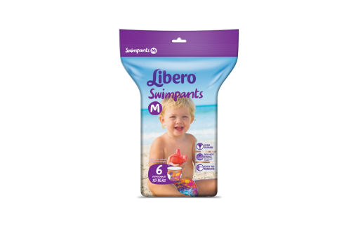 LIBERO SWIMPANTS PANNOLINI BIMBI M 6PZ