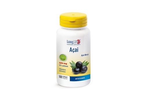 Longlife Acai integratore antiossidante 100 capsule