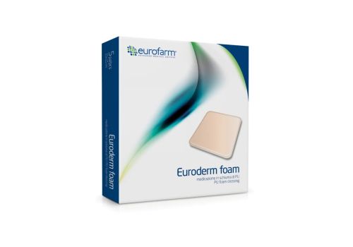Euroderm Foam medicazione non adesiva in schiuma di poliuretano 10 x 10cm 10 pezzi