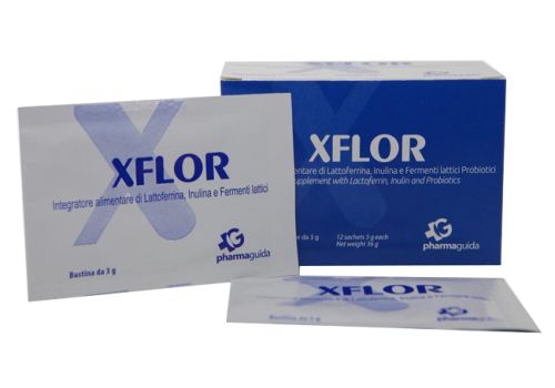 Xflor integratore a base di fermenti lattici 12 bustine