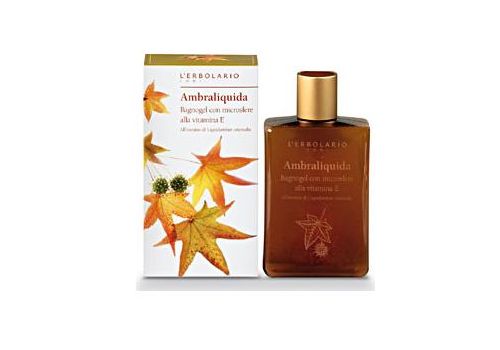 L'Erbolario Ambraliquida bagnogel con microsfere alla vitamina E 250ml