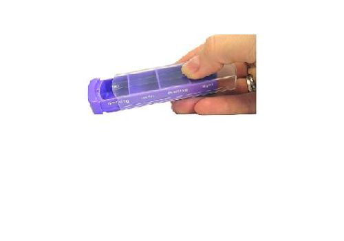 Farmacare mininizer portapillole giornaliero colori assortiti