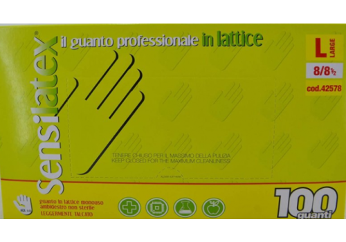 SENSILATEX LATT TALCATO L