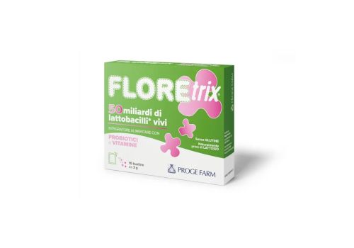 Floretrix integratore per l'equilibrio della flora intestinale 10 bustine