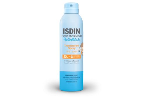 Isdin Fotoprotector Pediatric spf 50 transparent spray protezione solare per bambini 250ml