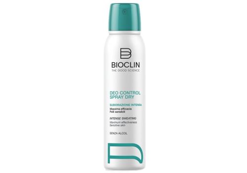 Bioclin Deo Control Spray Dry deodorante profumato senza alcol sudorazione intensa 150ml