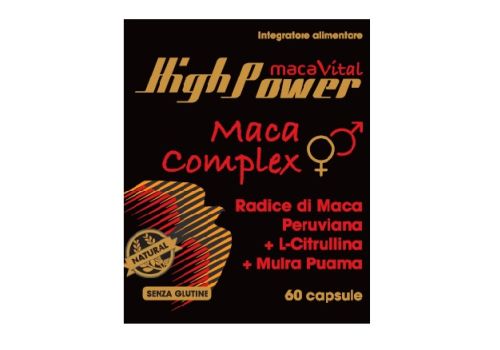 Maca Vital high power maca complex integratore tonico 60 capsule