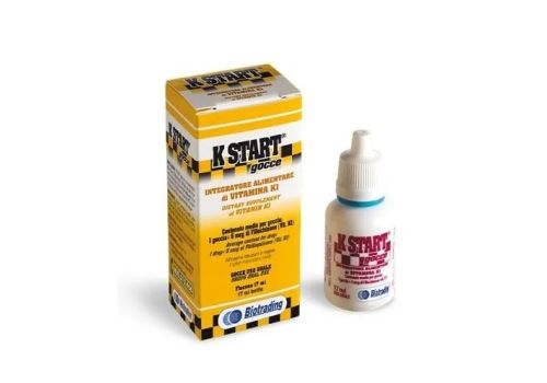 K Start 150mcg integratore per la coagulazione del sangue goce orali 25ml